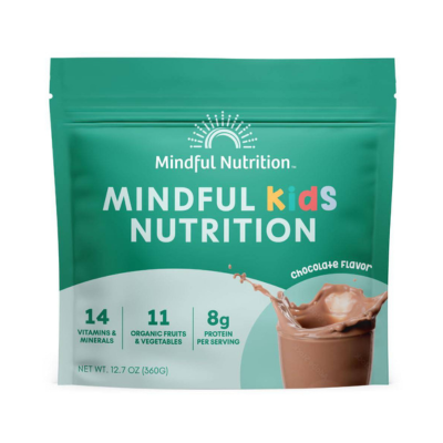 Kids Protein Powder Shake Mix, Organic Fruit and Vegetable Green Superfoods