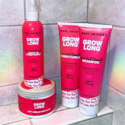 Marc Anthony Leave-In Conditioner Spray & Detangler, Grow Long Biotin